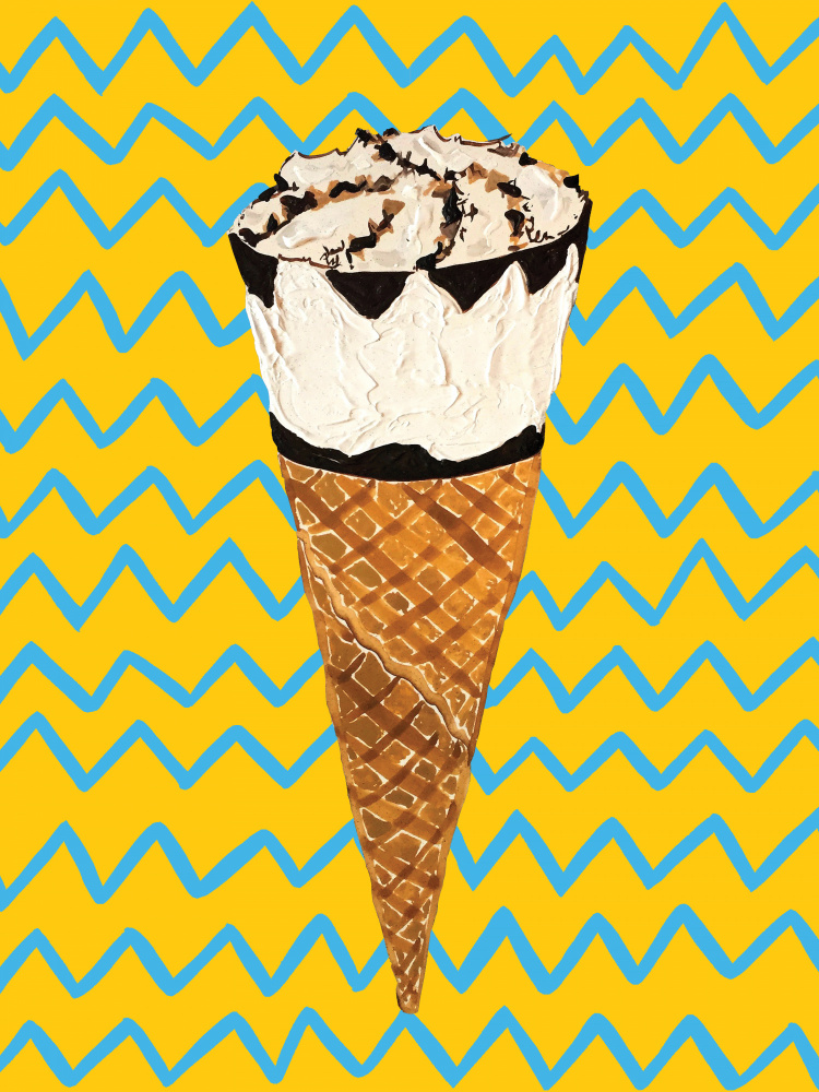 Cornetto Zig Zag von Alice Straker