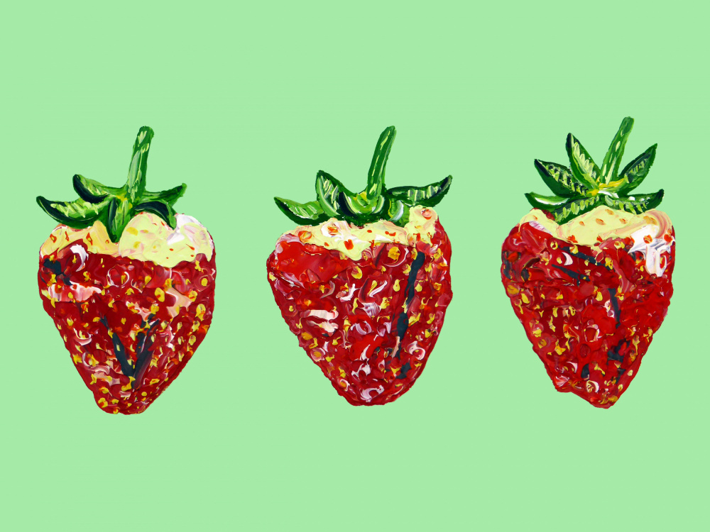 Strawberries von Alice Straker