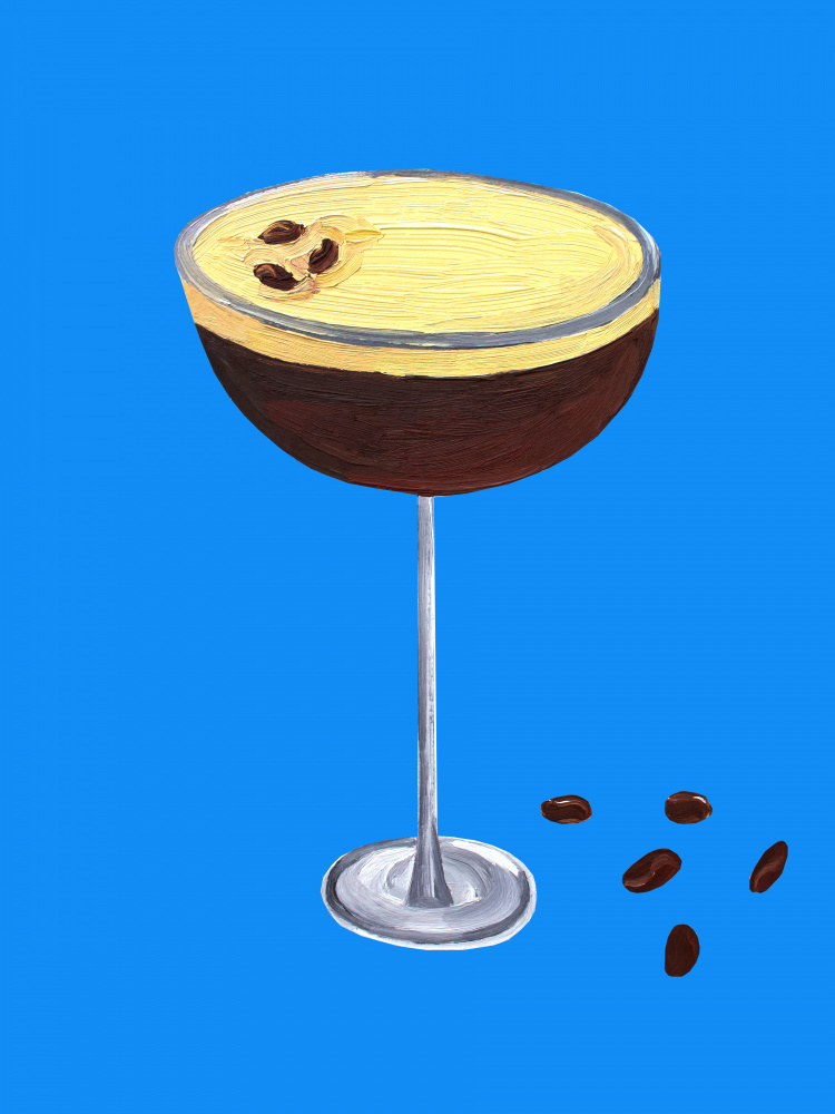 Espresso Martini Blue von Alice Straker