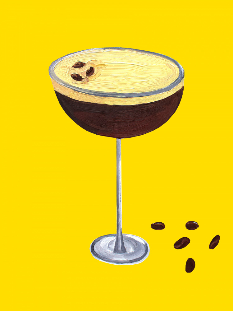 Espresso Martini Buttercup Yellow von Alice Straker