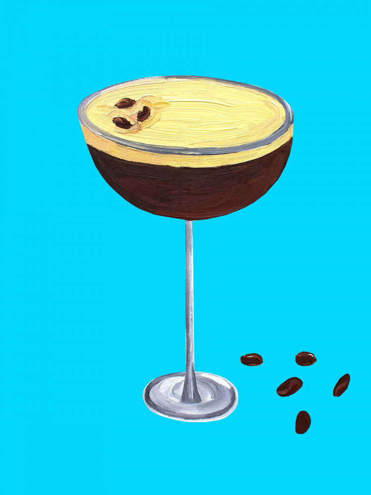 Espresso Martini Sky Blue von Alice Straker