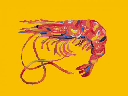 Prawn On Yellow