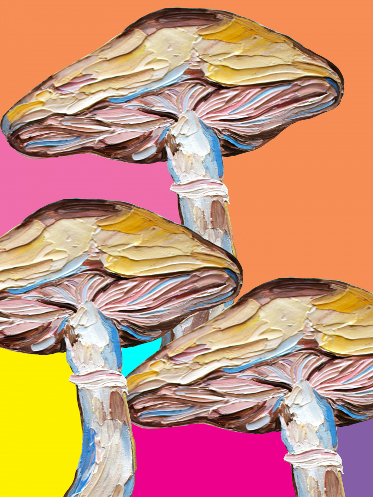 Psychedelic Mushrooms von Alice Straker