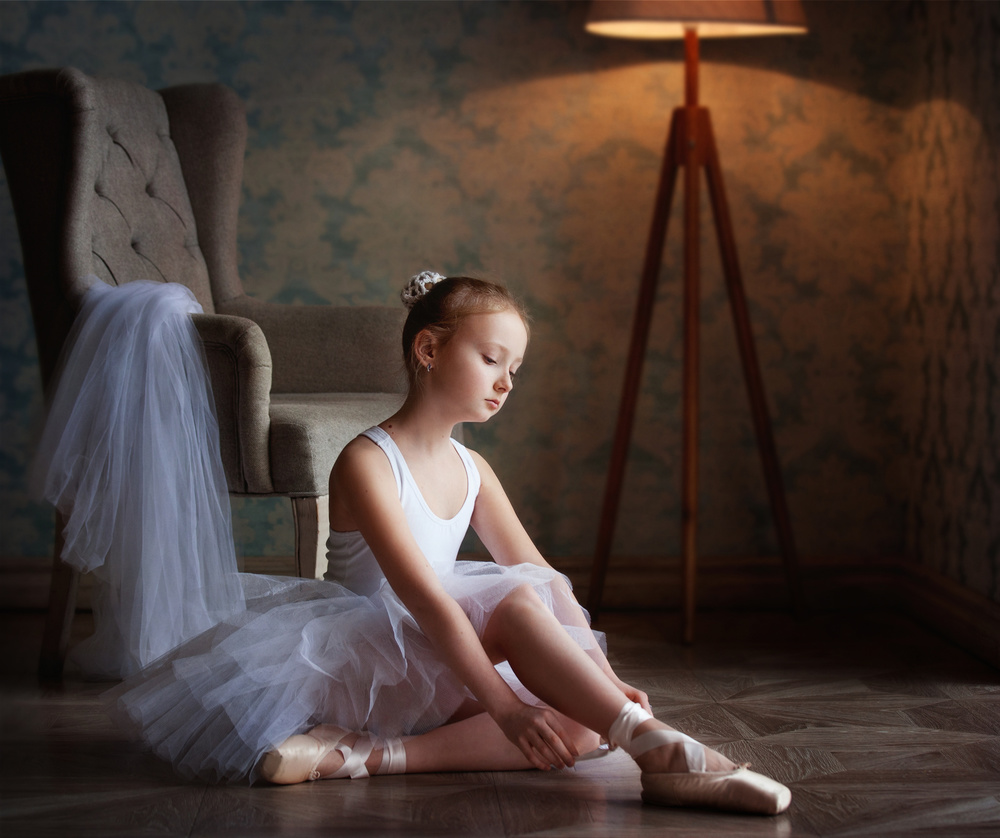 About a little ballerina (3) von Alina Lankina