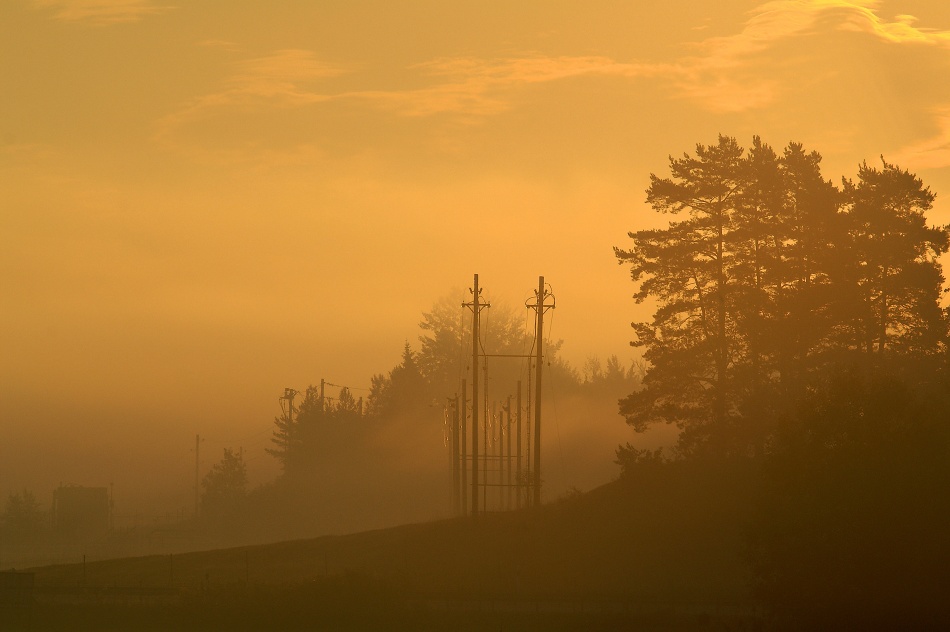 Morning mist. von Allan Wallberg