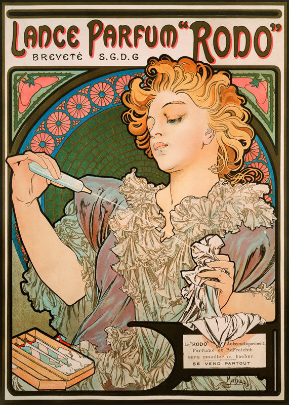 Lance Parfum "Rodo" von Alphonse Mucha