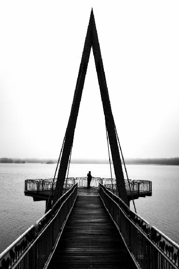 Alone at the lake