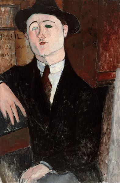 Paul Guillaume / Amedeo Modigliani von Amedeo Modigliani