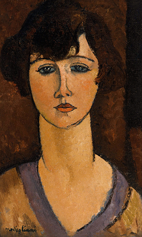 Porträt von Élisabeth Fuss-Amoré von Amedeo Modigliani