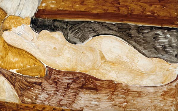 Reclining Nude von Amedeo Modigliani