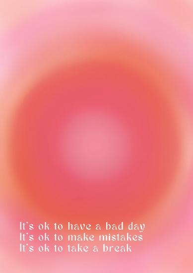 Motivational Aura Poster