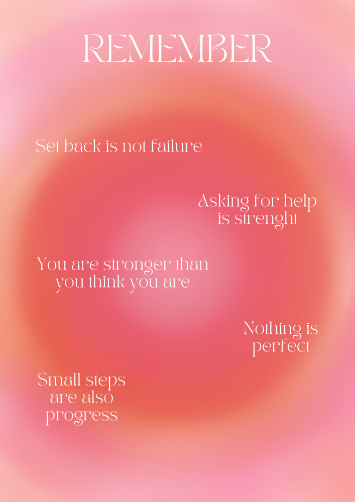 Motivational Aura Poster von Amélie