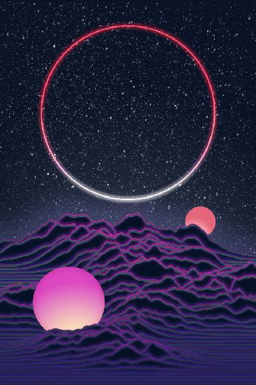 220122 Neon Moonscape