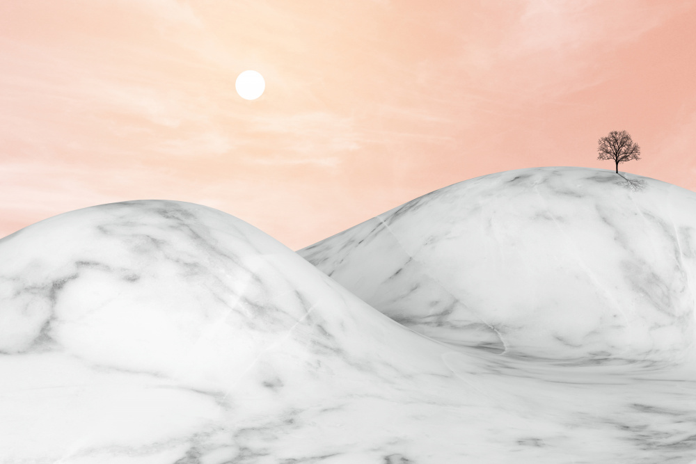 Marble Landscape 08 von amini54