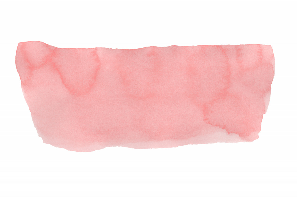 Minimal Pink Abstract 01 Brushstroke von amini54