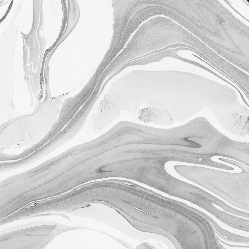 Ink Marbling Black and White 06 von amini54