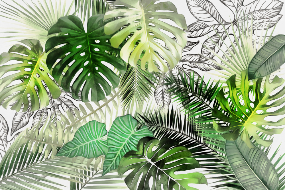 Tropical Foliage 01 von amini54