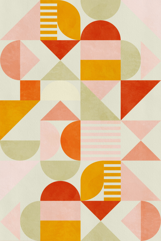 Bauhaus Fun Pastel von Ana Rut Bre