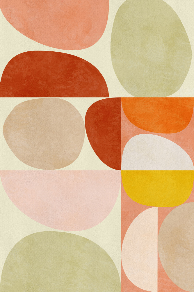 Pastel Geometry von Ana Rut Bre