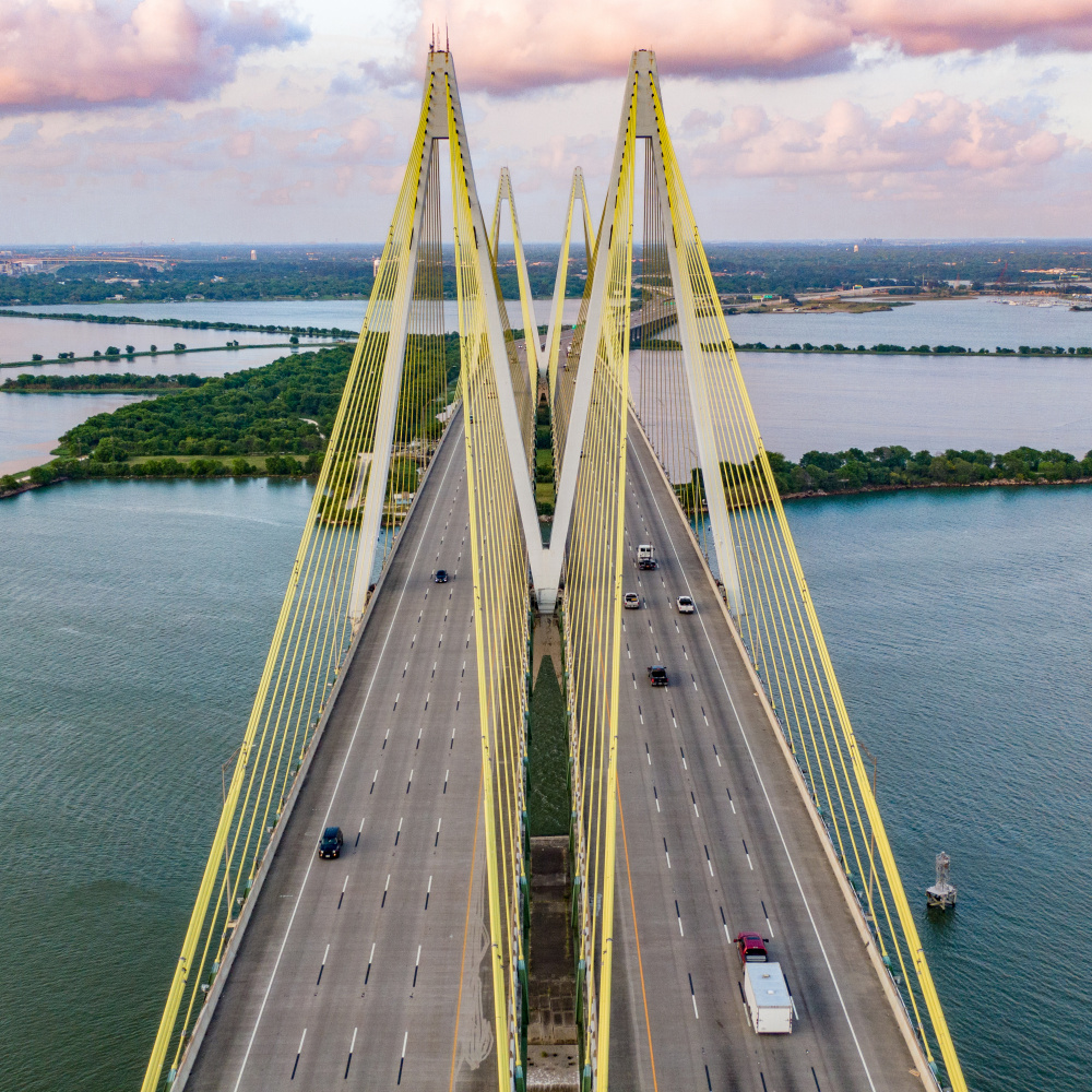 Yellow Bridge von Anatoliy Kosterev