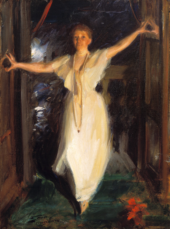 Isabella Stewart Gardner in Venedig von Anders Leonard Zorn