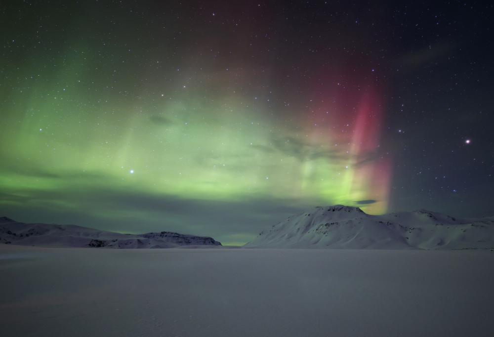 A night in Iceland von Andrea Auf dem Brinke