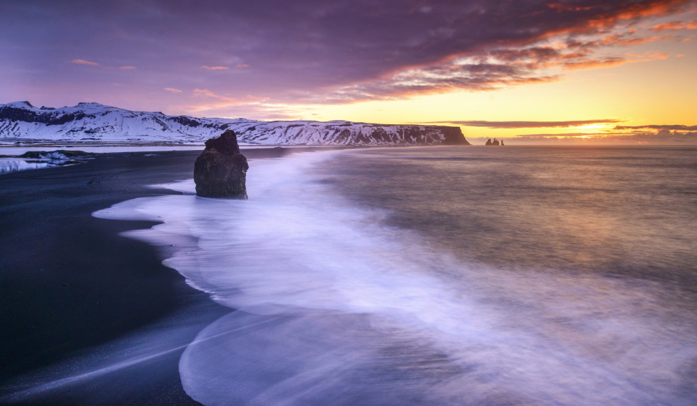 Sunrise at Vik von Andrea Auf dem Brinke