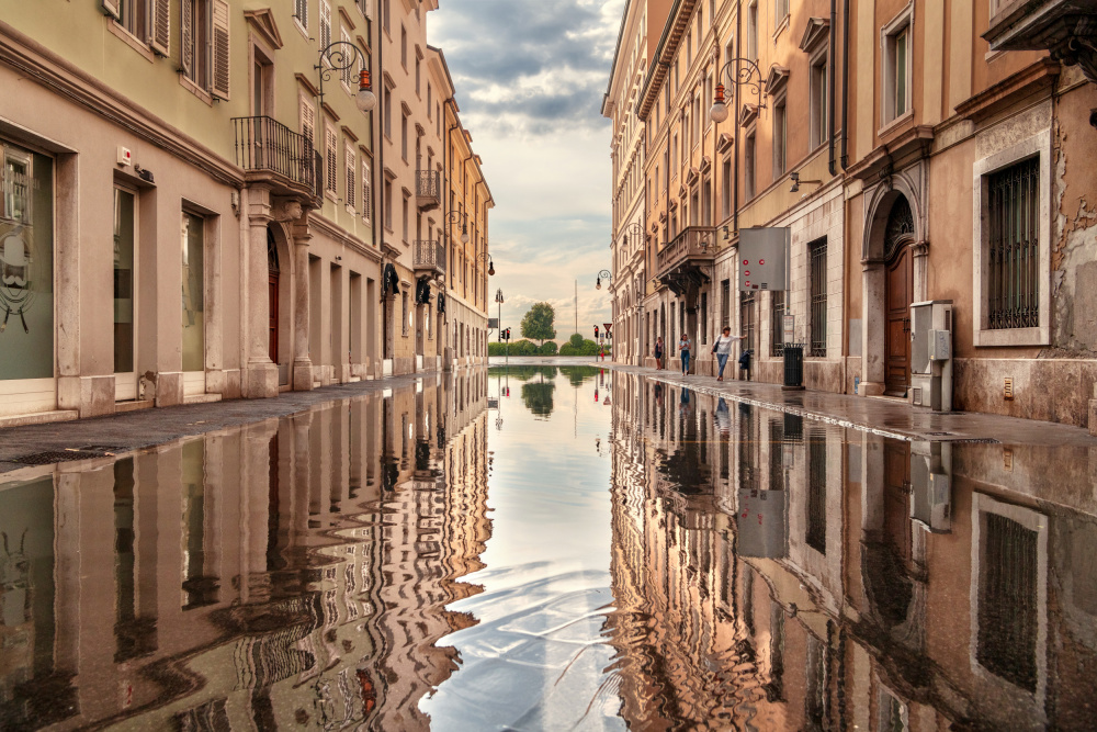 Flash Flood in Trieste von Andrea Comari