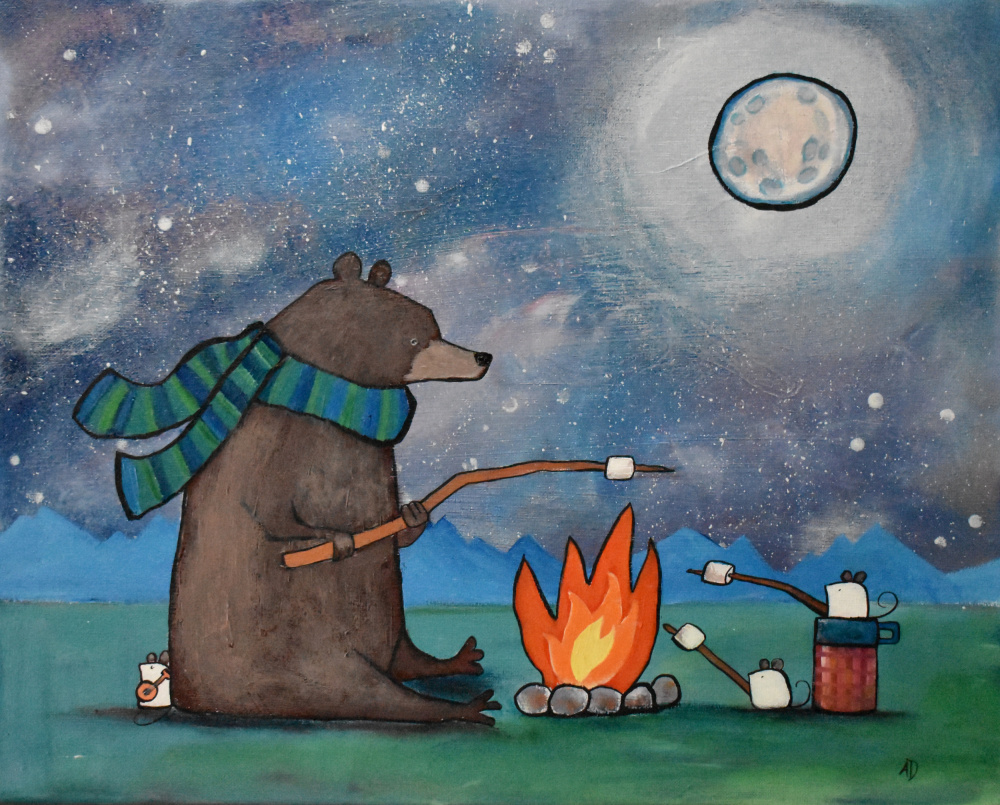 Campingbearmouse von Andrea Doss