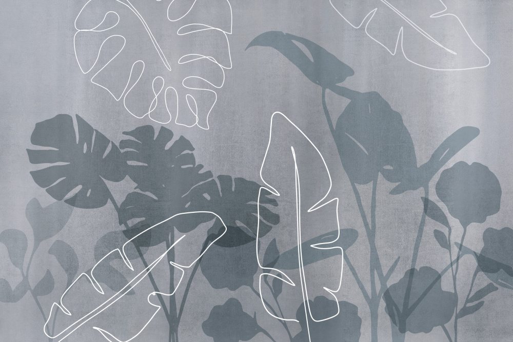 Abstract Botanical and Line von Andrea Haase