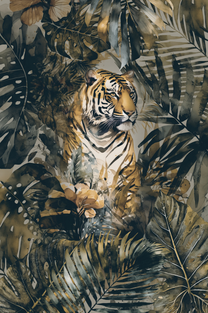 Jungle Tiger von Andrea Haase