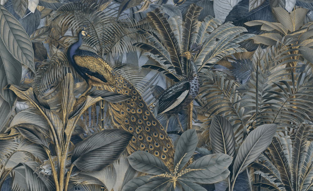 Jungle Birds Garden No3 von Andrea Haase