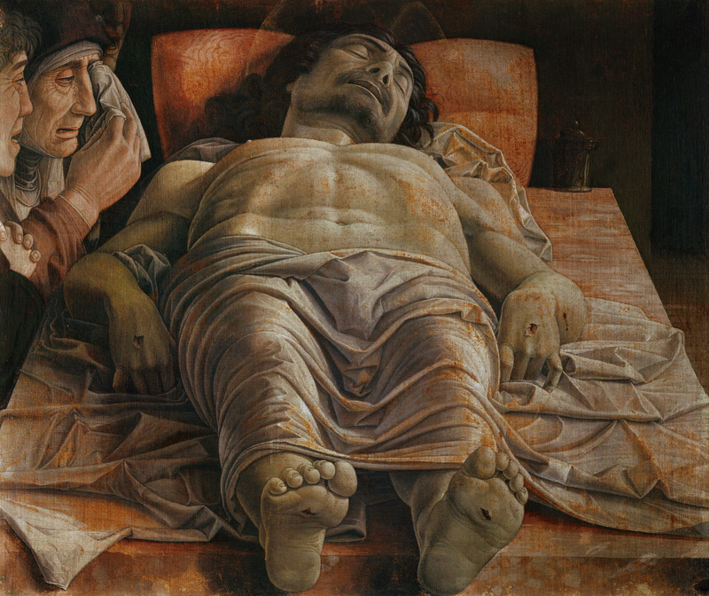 Toter Christus von Andrea Mantegna