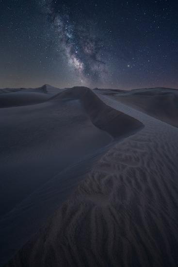 the dunes towards the sky