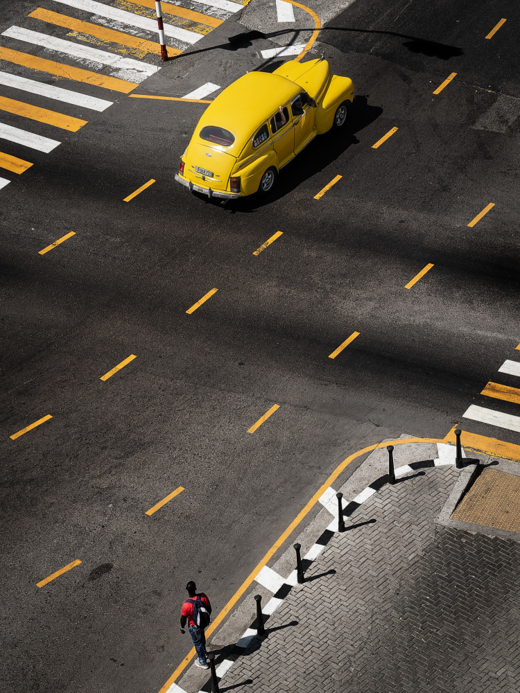 Yellow Car von Andreas Bauer