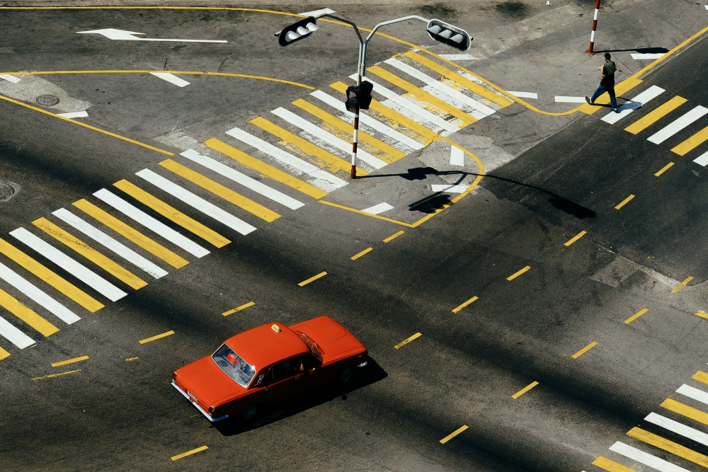 Red Car Number 3 von Andreas Bauer