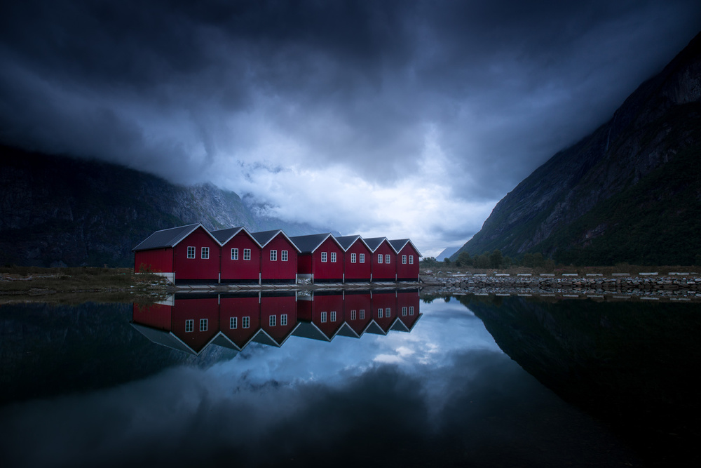 Night reflection von Andreas Christensen