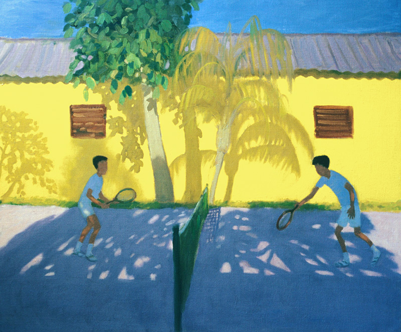 Tennis Cuba von Andrew  Macara