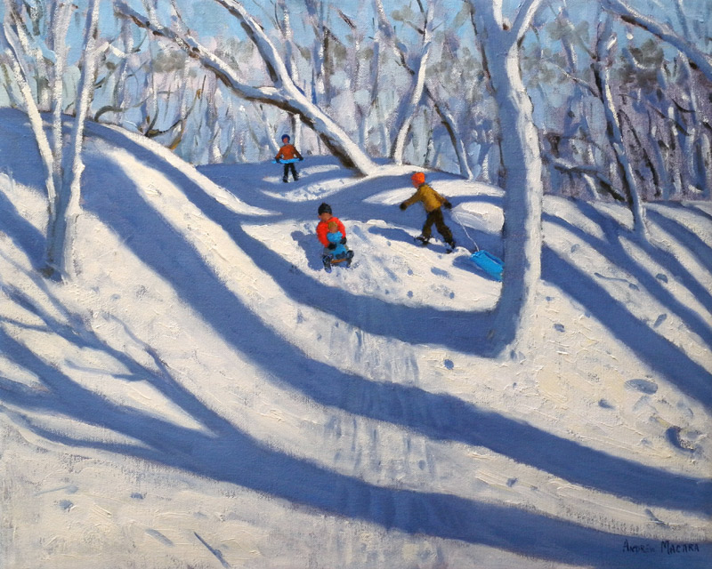 Winter Bramcote Nottingham von Andrew  Macara