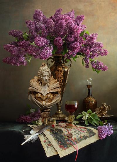 Still life with flowers