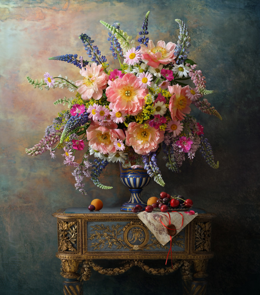 Still life with flowers von Andrey Morozov