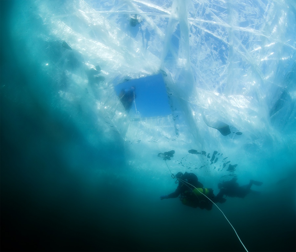 Ice diving von Andrey Narchuk