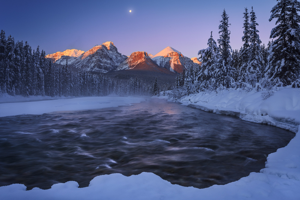 Winter Canadian Rockies von Andy Hu