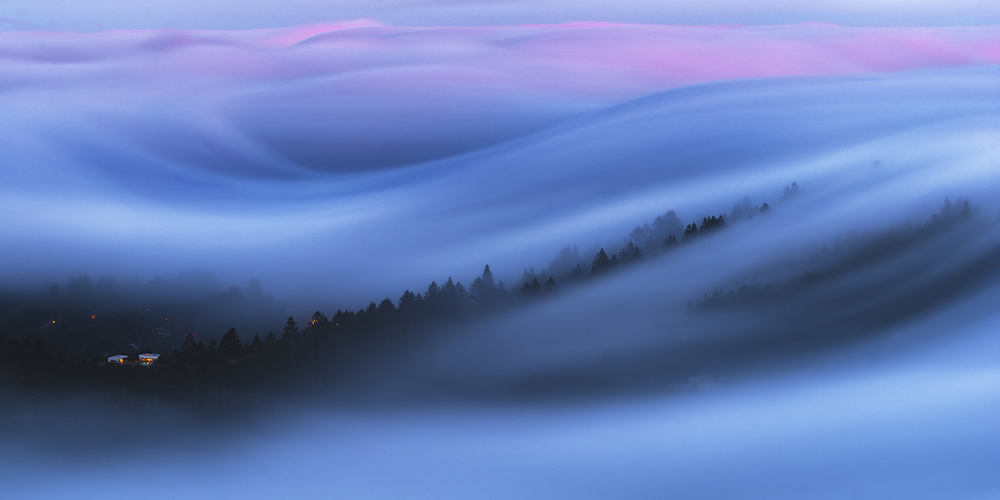 Cotton candy hill von Andy Wu