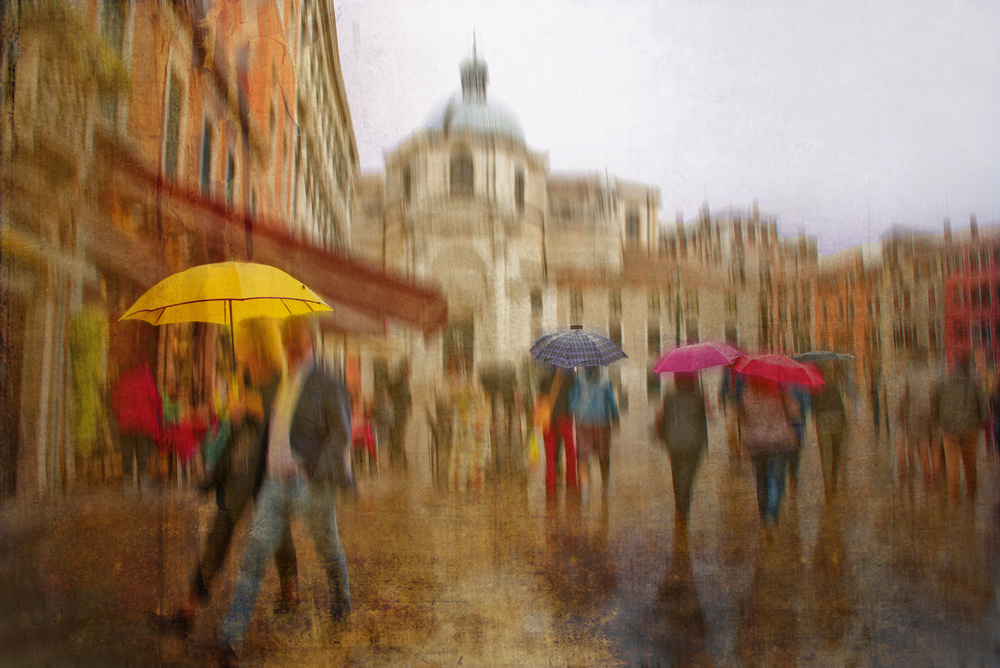 colorful umbrellas von Anette Ohlendorf