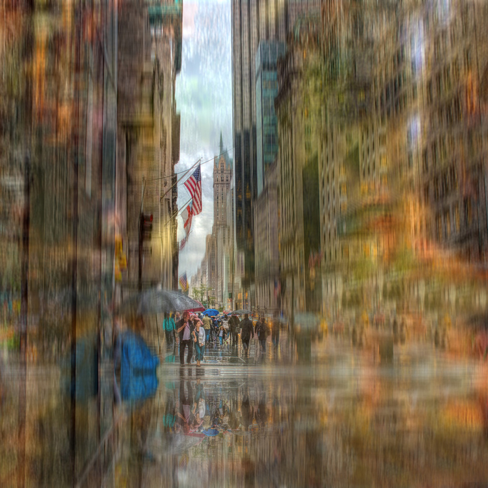 rain in NY von Anette Ohlendorf