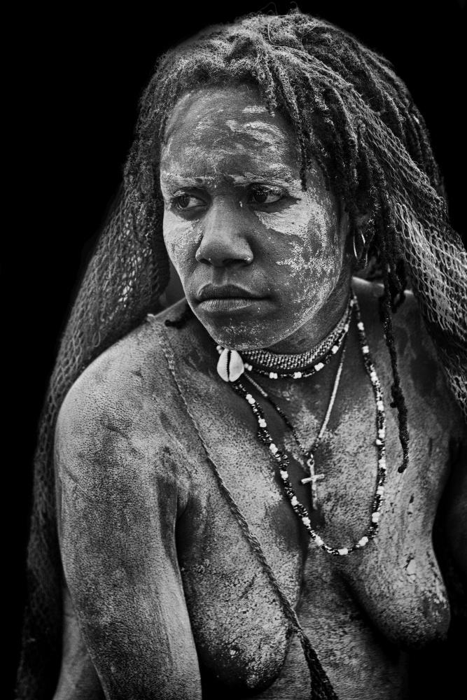 Papua Woman von Angela Muliani Hartojo