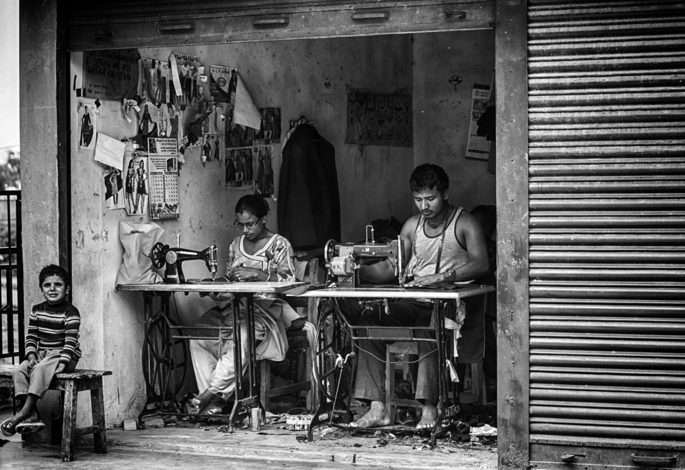 Father, Mother and Son von Angela Muliani Hartojo