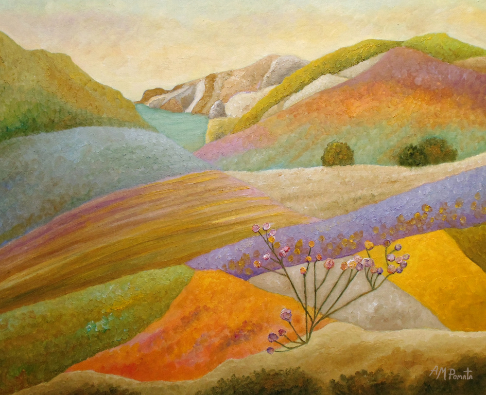 Rambling Through the Blooming Valley von Angeles M. Pomata