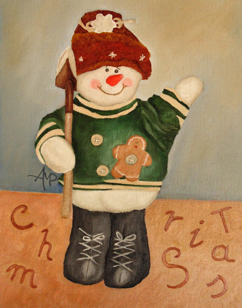 Snowman Junior.png von Angeles M. Pomata